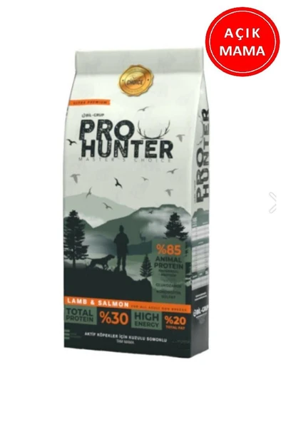 Pro Hunter Kuzu Etli ve Somonlu Köpek Mamas 1 Kg AÇIK ürün görseli 1