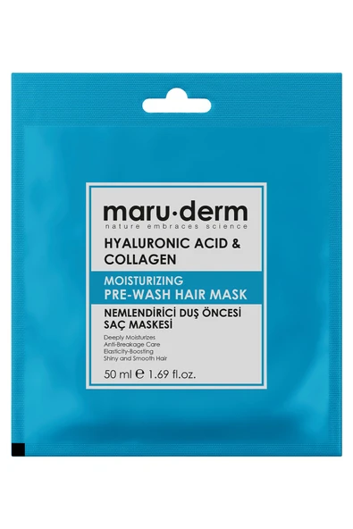 Duş Öncesi Saç Maskesi - Hyalüronik Asit & Kolajen Nemlendirici Duş Öncesi Saç Maskesi 50 ml ürün görseli 1