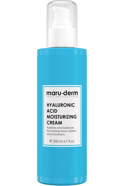 Maruderm Hyalüronik Asit Nemlendirici Yüz Bakım Kremi 200 ml ürün görseli 1