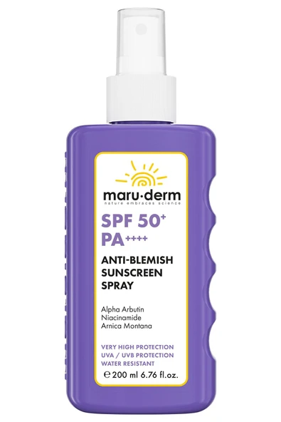 Vücut Güneş Spreyi | SPF 50+ Leke Karşıtı Sprey Güneş Kremi 200 ML ürün görseli 1