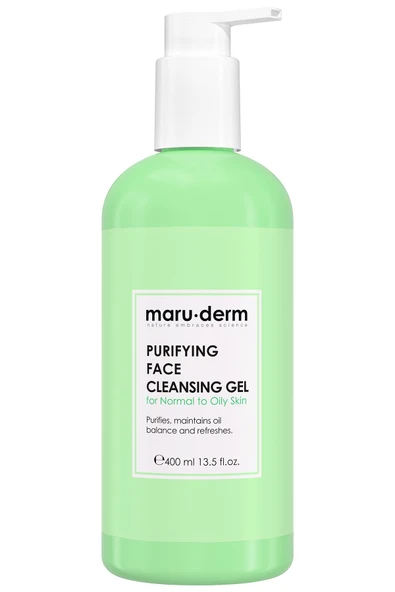 Maruderm Karma Ve Yağlı Ciltlere Özel Salisilik Asit Yüz Temizleme Jeli 400 ml ürün görseli 1