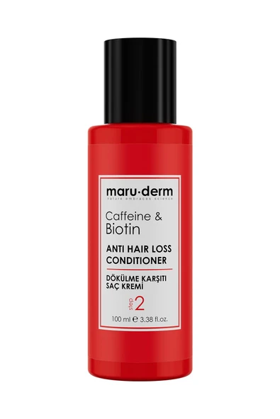 Seyahat Boy - Maruderm Saç Dökülme Karşıtı Saç Kremi 100 ml | Tüm Saç Tipleri | Vegan ürün görseli 1