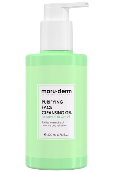 Maruderm Karma Ve Yağlı Ciltlere Özel Salisilik Asit Yüz Temizleme Jeli 200 ml ürün görseli 1