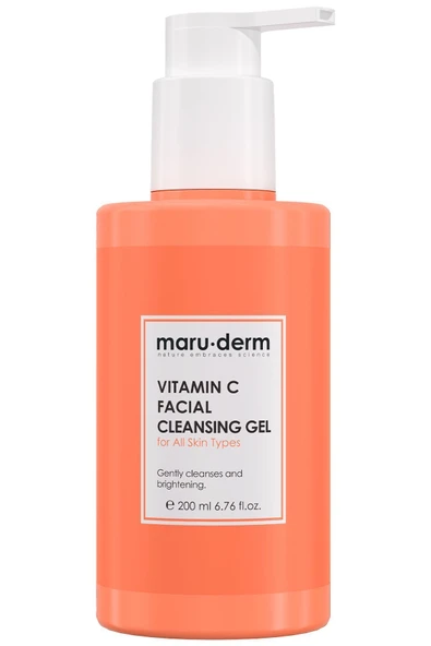 Maruderm C Vitamini Yüz Yıkama Jeli 200 ML - Tüm Cilt Tiplerine Uygun ürün görseli 1