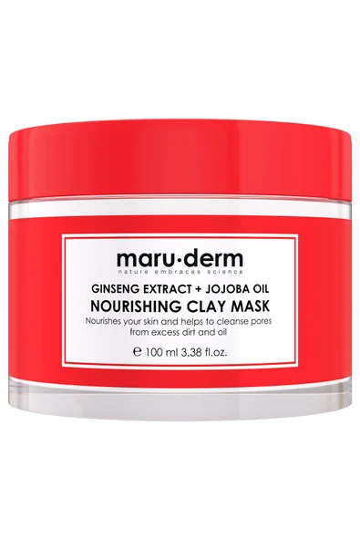 Kil Maskesi | Ginseng Özü + Jojoba Yağı Besleyici Kil Maskesi 100 ML | Tüm Cilt Tipleri | Vegan ürün görseli 1