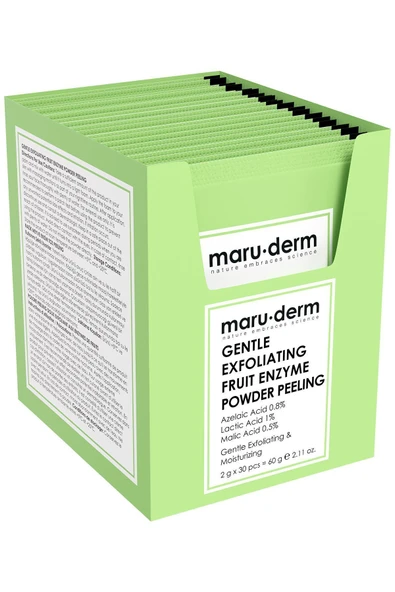 AHA Meyve Enzim Hassas Toz Peeling 60 GR (Azelaic Acid 0,8% + Lactic Acid 1% + Malic Acid 0.5%) ürün görseli 1