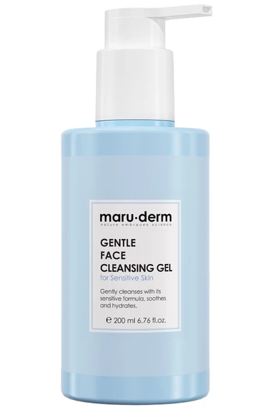Maruderm Hassas Ve Atopik Ciltler Için Yüz Temizleme Jeli 200 ml ürün görseli 1