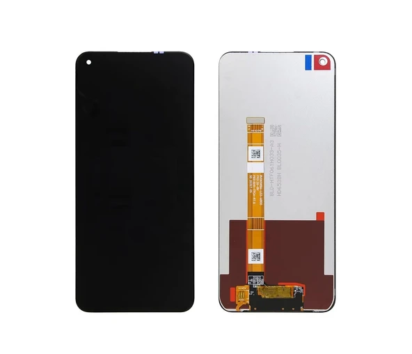 Oppo A53 - A53s Uyumlu Lcd Ekran Siyah Çıtasız A+++ Süper Kalite ürün görseli 1