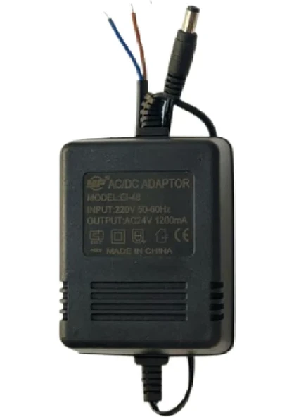 24 Volt 1200 Ma Adaptör Fiş Yok ürün görseli 1