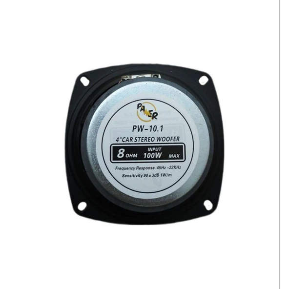 10 cm Çıplak Hoparlör 4" - PW-10.1 - Resim 2