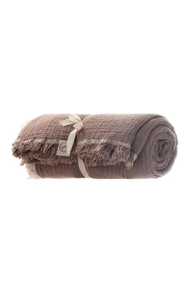 MYLASA HOME Double Face 4 Katlı Müslin Yatak Örtüsü Tek Kişilik 160x220cm ürün görseli 1