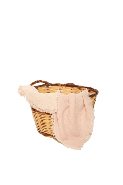 MYLASA HOME MylasaHome %100 Doğal Pamuk Müslin Bebek Battaniyesi 100x120cm ürün görseli 1