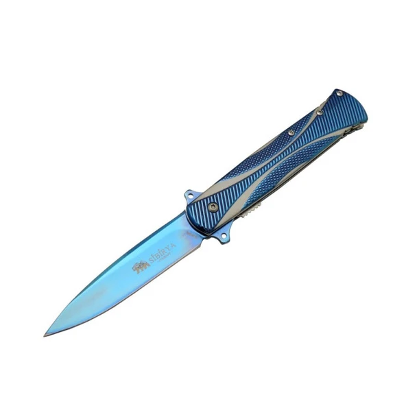 Sibirya Pullu Çakı Blue Marka:Sibirya Ürün Kodu: S-2096L 21,5 CM ürün görseli 1