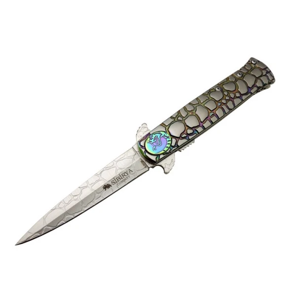 Sibirya Cobra Çakı Rainbow Marka:Sibirya Ürün Kodu: S-2075X 21,5 CM ürün görseli 1