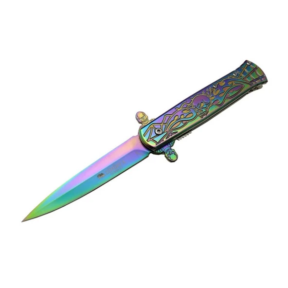 Sibirya Kurukafa Rainbow Çakı Marka:Sibirya Ürün Kodu: S-2079X 22 CM ürün görseli 1