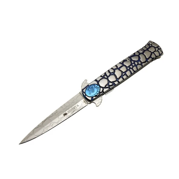 Sibirya Cobra Çakı Blue Marka:Sibirya Ürün Kodu: S-2075L 21,5 CM ürün görseli 1
