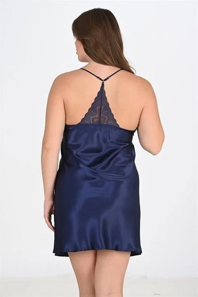 Bicomi 2li Lacivert Sabahlık Takımı Bigsize 6215 ürün görseli 1
