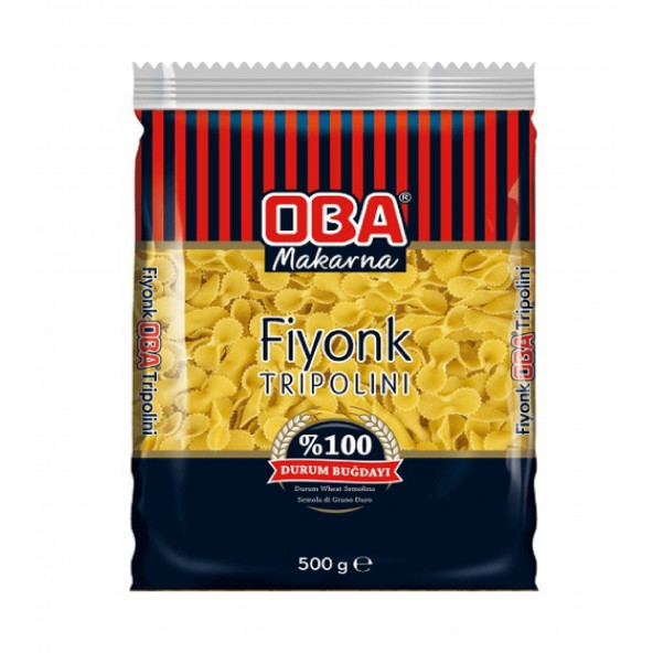 Oba Makarna 500 Gr Fıyonk*20 Adet ürün görseli 1