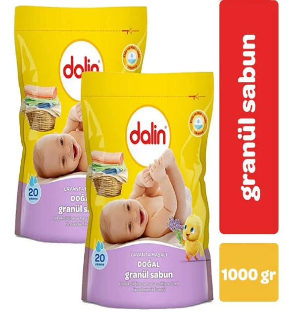 Dalın-Granul Sabun 1Kg.*2Lı - Resim 2