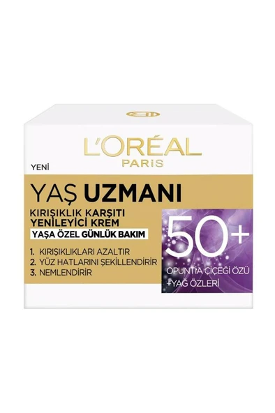 LOREAL AGE EXPERT 50+GUNDUZ KREMI*** - Resim 2