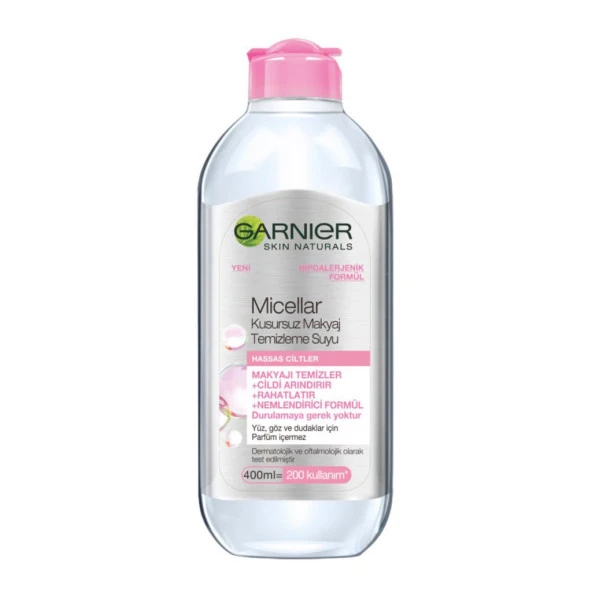Garnier Micellar Kusursuz Makyaj Temizleme Suyu 400 Ml ürün görseli 1