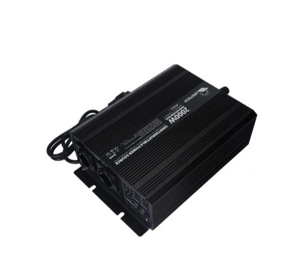 Uretech 2000 Watt Sinüs Akü Şarjlı UPS İnverter 12Vdc-220 Vac 2000W İnvertör ürün görseli 1