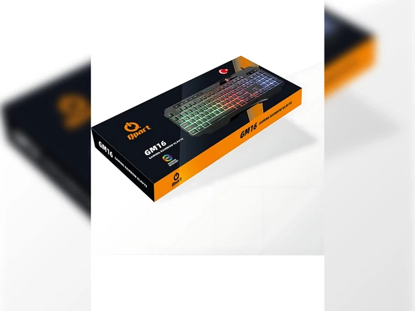 Qpart GM16 Kablolu Oyuncu Klavyesi - Resim 4