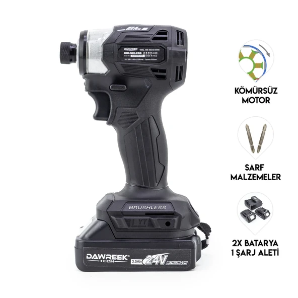 DAWREEK Torklu Vidalama BLACK  Akülü Torklu Makinesi ürün görseli 1