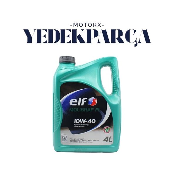 10W40 Elf 4Lt. Molıgraf F1 Synthetıc Tecnology Motor Yağı ürün görseli 1