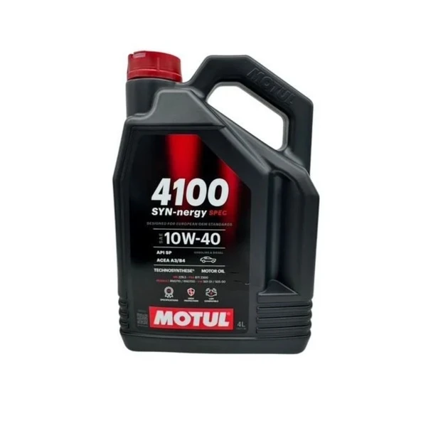 Motul 4100 Syn-Nergy Spec 10W-40 Motor Yağı  112891 4Lt. ürün görseli 1