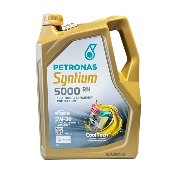 Petronas Syntium 5000 RN Exceptional Efficiency & Protection 5W-30 5Lt ürün görseli 1