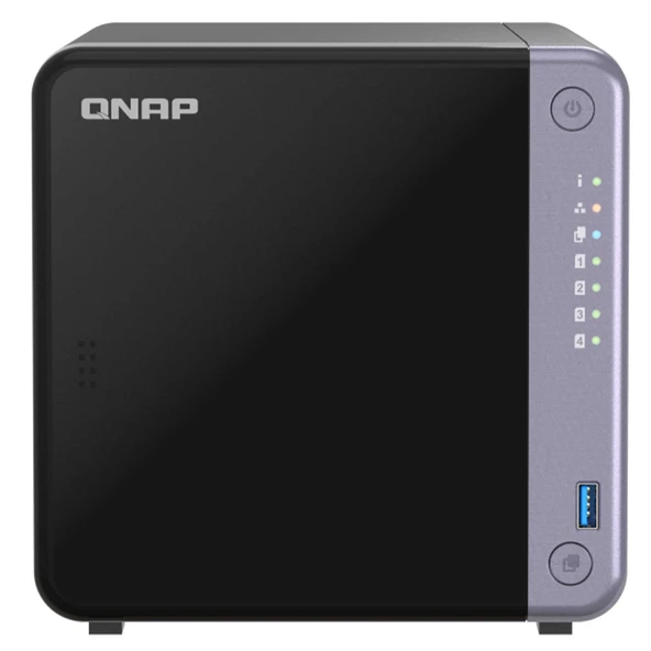 QNAP TS-432X-4G 4GB 2TBHDD 4x3.5" SATA Desteği RAID(0) NAS Depolama Ünitesi ürün görseli 1