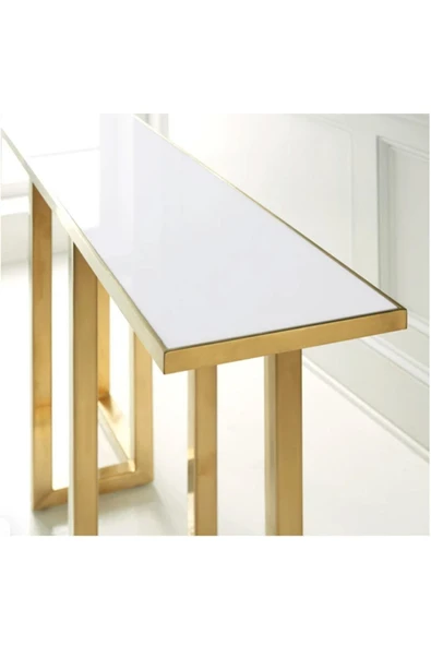 Hitit Dekorasyon Noa Gold Konsol Dresuar - Resim 3