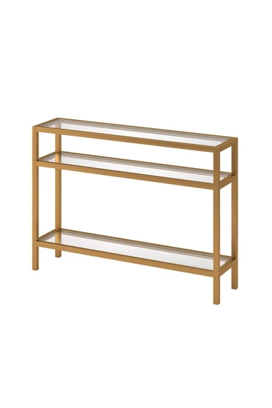 Hitit Dekorasyon Agata Gold Metal Dresuar & Konsol - Resim 2