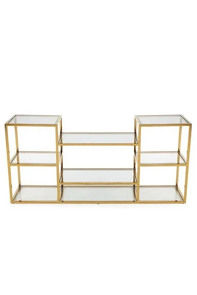Hitit Dekorasyon Janet Gold Metal Dresuar ürün görseli 1