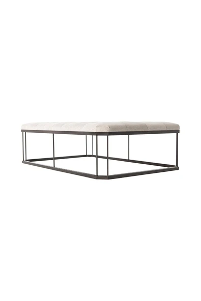 Hitit Dekorasyon Cope Siyah Metal Bench ürün görseli 1