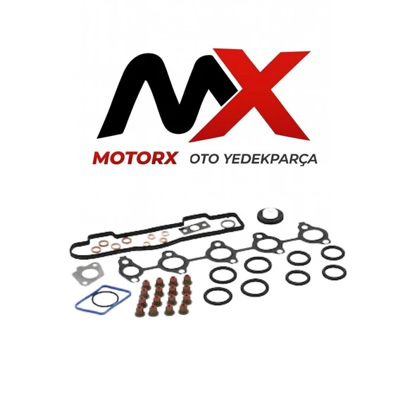 Üst Takım Conta Seti Keçeli Ford Peugeot 1.6 TDCI HDI Fiesta Nemo C3 Focus II 2005 Sonrası 307 1.6 DV6 ürün görseli 1
