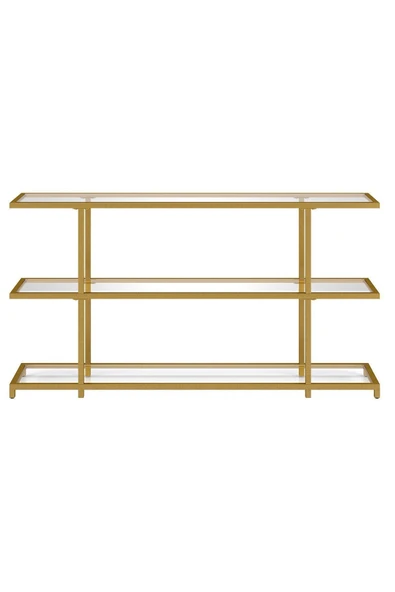 Hitit Dekorasyon Betty Gold Metal&cam Dresuar 140cm ürün görseli 1