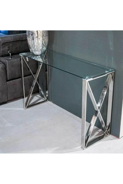 Hitit Dekorasyon Fosca Paslanmaz Metal Dresuar&konsol ürün görseli 1