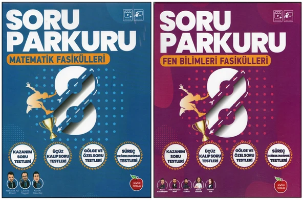 NEWTON 8. SINIF MATEMATİK+FEN B. SORU PARKURU (13 FASİKÜL) ürün görseli 1