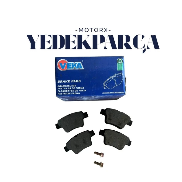 Arka Fren Balatası – Peugeot 307 1.6 (90 HP) 2000–2007 / 307 1.6 HDi (90 HP) 2000–2007 / 207 1.4 HDi 2006–2012 / 207 1.6i 16V 2006–2012 / Citroën Uyumlu ürün görseli 1