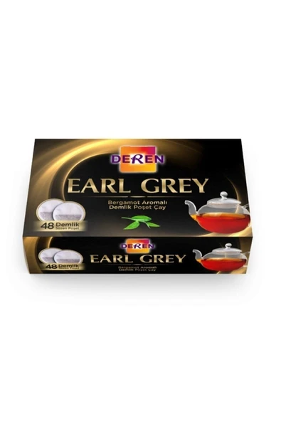 DEREN Earl Grey Demlik Poşet 48'li 2 PAKET ürün görseli 1