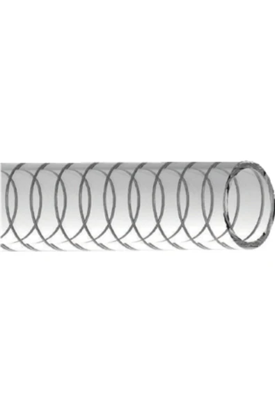 Hortum Plaza Telli Şeffaf Hortum Tip 2 ( İç çap 32 mm) (1.1/4'') (5 metre) ürün görseli 1