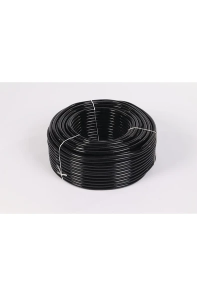Hortum Plaza PVC Ara Paket Gaz Hortumu Siyah (i.ç 6 mm ) (d.ç 12 mm ) 50 METRE ürün görseli 1