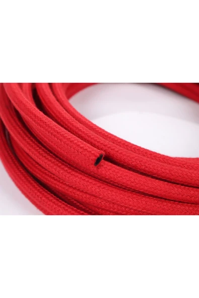 Hortum Plaza Kauçuk Örgülü Kırmızı Su Dönüş Hortumu 5x8 mm (25 Metre) ürün görseli 1