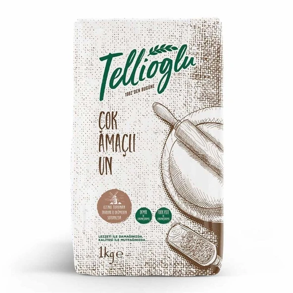 Tellioğlu Çok Amaçlı Un 1000 g e ürün görseli 1