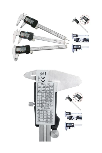 Dijital Kumpas 0,01 Mm - 150mm 6inc ürün görseli 1