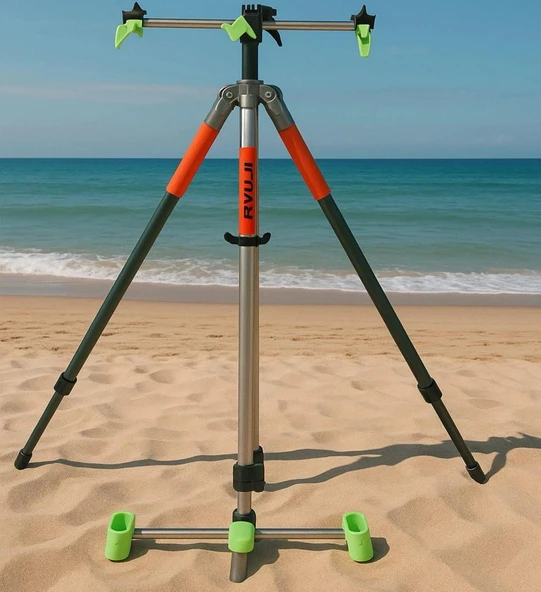 Ryuji Surf Power Metal Tripod 180cm - Resim 10