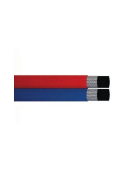 Hortum Plaza Thermo PVC İkiz Kaynak Hortumu  ( İç çap 8 mm  ) ( 50 metre ) ürün görseli 1