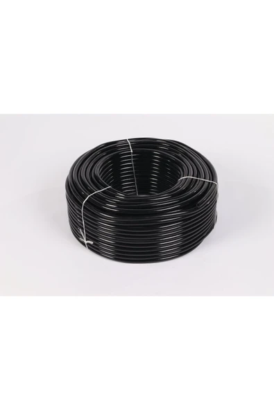 Hortum Plaza TORCH Örgülü Siyah Gaz Hortumu (4 x 7mm ) (100 Metre) ürün görseli 1